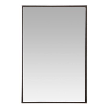 ASPIRE HOME ACCENTS Aspire Home Accents 7593 Bali Modern Rectangle Wall Mirror; Gray - 36 in. 7593